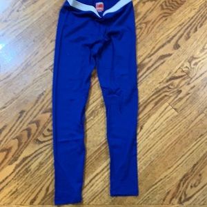 Icebreaker base layer pants, 100% merino wool, unisex size 11-12.